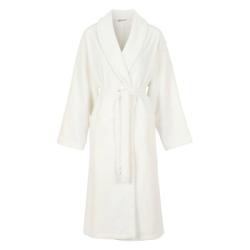 Damella Unisex Torekov Robe Vit bomull Large Dam