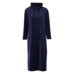 Damella Velour Cosy Dress Marin X-Large Dam