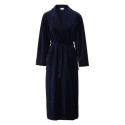 Damella Velour Cosy Robe Marin Medium Dam