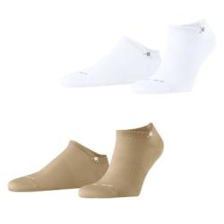 Burlington Strumpor 2P Everyday Sneaker Organic Cotton Sock Beige Strl 40/46