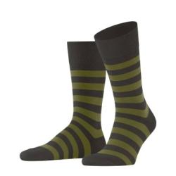 Falke Strumpor Sensitive Mappd Line Socks Grön bomull Strl 47/50 Herr