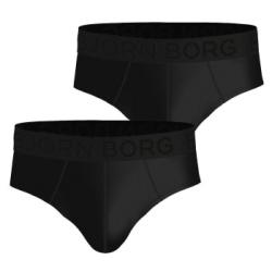Björn Borg Kalsonger 2P Sports Mesh Brief Svart polyester Small Herr