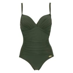 Damella Miranda Swimsuit Mörkgrön D/E 36 Dam