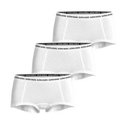 Björn Borg Trosor 3P Everyday Cotton Boxer Shorts Vit bomull Medium Dam