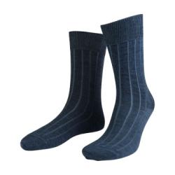 Amanda Christensen Strumpor Grade Wide Rib Ankle Socks Mörkblå Strl 47/50