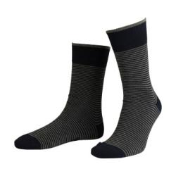 Amanda Christensen Strumpor True Stripe Ankle Sock Svart/Grå Strl 47/50