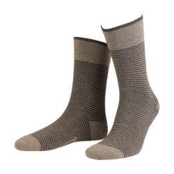 Amanda Christensen Strumpor True Stripe Ankle Sock Ljusbrun Strl 39/42
