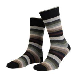 Amanda Christensen Strumpor True Block Stripe Ankle Sock Svart Strl 43/46