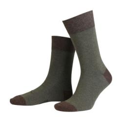 Amanda Christensen Strumpor True Contrast Ankle Sock Oliv Strl 47/50