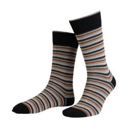 Amanda Christensen Strumpor True Multi Stripe Ankle Sock Röd/svart Strl 39/42