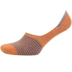 Amanda Christensen Strumpor True Stripe Invisible Sock Blå/Orange Strl 39/40