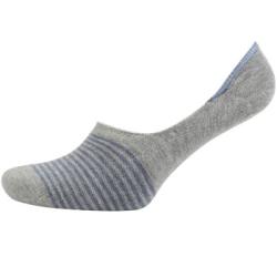 Amanda Christensen Strumpor True Stripe Invisible Sock Ljusgrå Strl 41/42