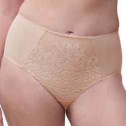 Chantelle Trosor Maris High Waisted Support Full Brief Beige 40 Dam