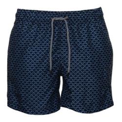 Reyes bay Woven Shorts Badbyxor Marin mönstrad polyester Large Herr