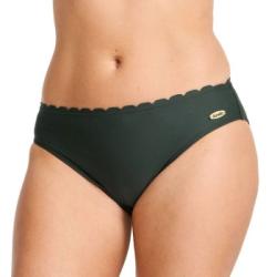 Damella Emily Wavy Bikini Brief Mörkgrön 38 Dam