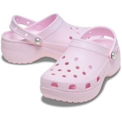 Crocs Classic Platform Pearl Clog Ljusrosa US W5 (EU 34-35) Dam