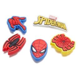 Crocs 5P Jibbitz Spider-Man Flerfärgad One Size Barn