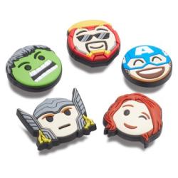 Crocs 5P Jibbitz Avengers Emojis Flerfärgad One Size Barn