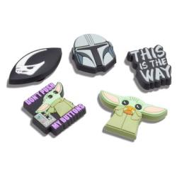 Crocs 5P Jibbitz The Mandalorian Flerfärgad One Size Barn