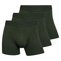 Claudio Kalsonger 3P Tights Trunks Mörkgrön X-Large Herr