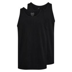 Claudio 2P Cotton Tanktop Svart bomull Large Herr