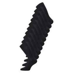 Claudio Strumpor 10P Bamboo Socks Mörkgrå Strl 40/47 Herr