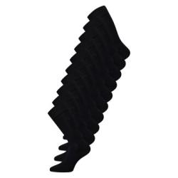 Claudio Strumpor 10P Bamboo Socks Svart Strl 40/47 Herr