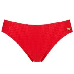 Damella Brigitte Textured Bikini Brief Röd nylon 36 Dam