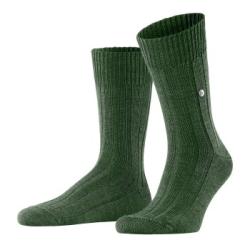 Burlington Strumpor Dover Socks Mörkgrön ull Strl 40/46 Dam