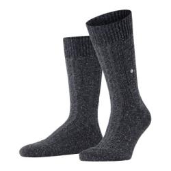 Burlington Strumpor Twist of Tweed Men Boot sock Mörkgrå Strl 40/46 Herr