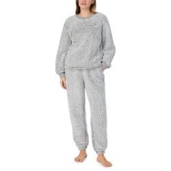 DKNY Chill In Style Top Jogger Set Grå polyester Medium Dam