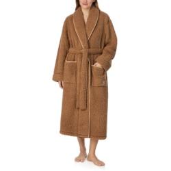 DKNY Chill In Style Robe Brun polyester Medium Dam