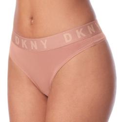 DKNY Trosor Cozy Boyfriend Thong Rosa Small Dam