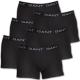 Gant Kalsonger 6P Essential Basic CS Trunks Svart bomull Small Herr