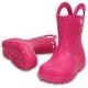 Crocs Handle It Rain Boots Kids Rosa US J3 (EU 34-35) Barn