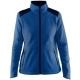 Craft Noble Zip Jacket Heavy Knit Fleece Women Mörkblå polyester X-Large Dam