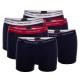 Tommy Hilfiger Kalsonger 6P Stretch Trunk Premium Essentials Marin/Röd  bomull Large Herr