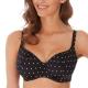 Freya Jewel Cove Sweatheart Padded Bikini Top Svart J 85 Dam