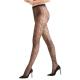 Falke Strumpbyxor Women Seasonal Graffiti Scratch 15 Den Svart Large Dam