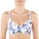 Femilet Java Sustainable Underwire Bikini Bra Lila Mönster polyamid F 85 Dam