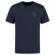 Michael Kors Peached Jersey Crew Neck T-shirt Mörkblå bomull Medium Herr