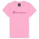 Champion Classics Crewneck T-shirt For Girls Rosa bomull 110-116
