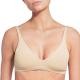 Bread and Boxers Triangle Bra BH Beige ekologisk bomull X-Large Dam