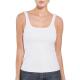 Bread and Boxers Women Tank Top With Scoop Back Vit ekologisk bomull Large Dam