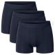 Bread and Boxers Boxer Briefs Kalsonger 3P Marin ekologisk bomull XX-Large Herr