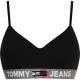 Tommy Hilfiger BH Tommy Jeans Bralette Lift Svart X-Large Dam