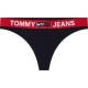 Tommy Hilfiger Trosor Tommy Jeans Thong Marin Small Dam