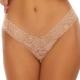 Hanky Panky Trosor Daily Lace Low Rise Thong Beige nylon One Size Dam