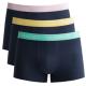 Gant Kalsonger 3P Cotton Jersey Trunks Rosa/Gul bomull Large Herr