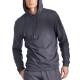 Bread and Boxers Organic Cotton Men Hooded Shirt Grafit Small Herr